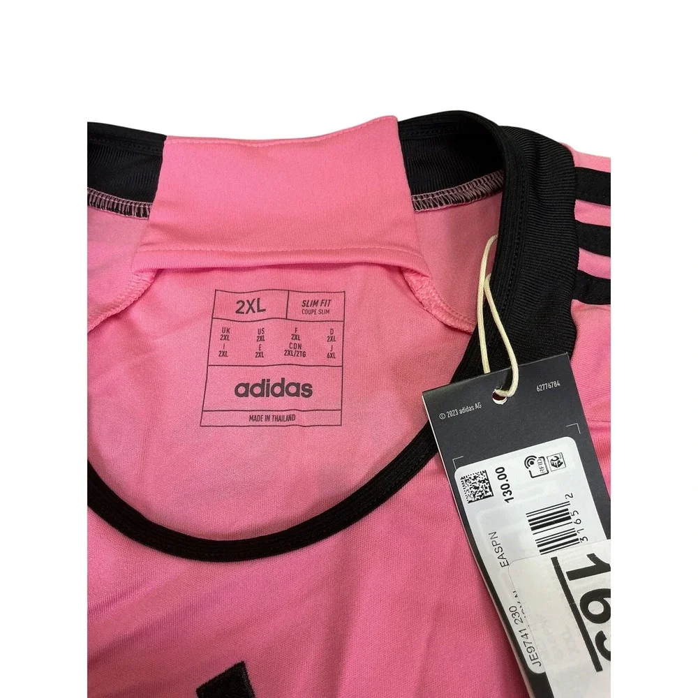 Adidas Inter Miami Messi #10 Pink Jersey Mens 2XL‎ Soccer MLS AEROREADY NEW